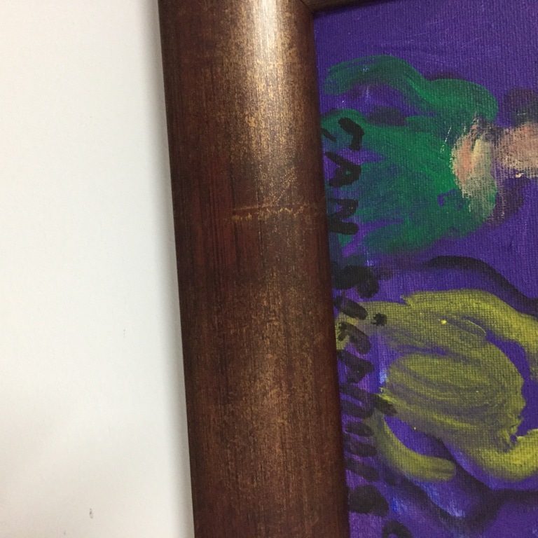 Jan Sierhuis op doek  Titel: Het Gesprek kopen? Bied vanaf 99!