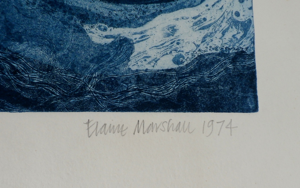 Elaine Marshall - ets: Sans - 1974 kopen? Bied vanaf 1!