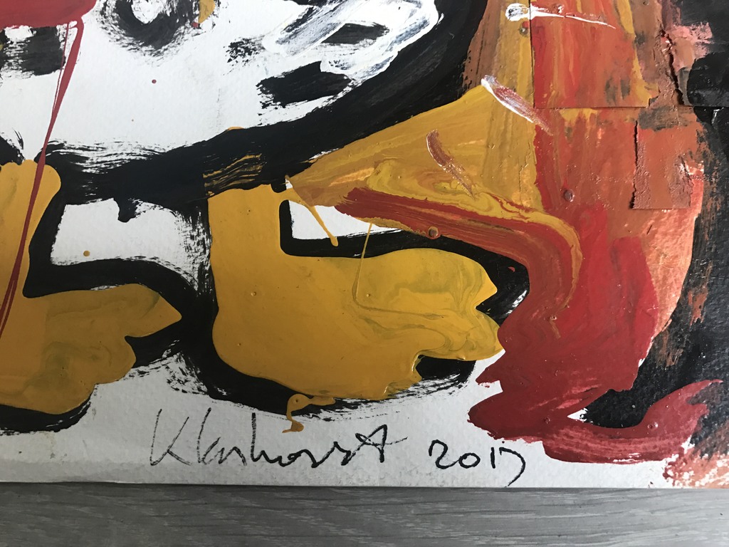 Peter Klashorst -origineel werk- oom Dagobert  kopen? Bied vanaf 1!