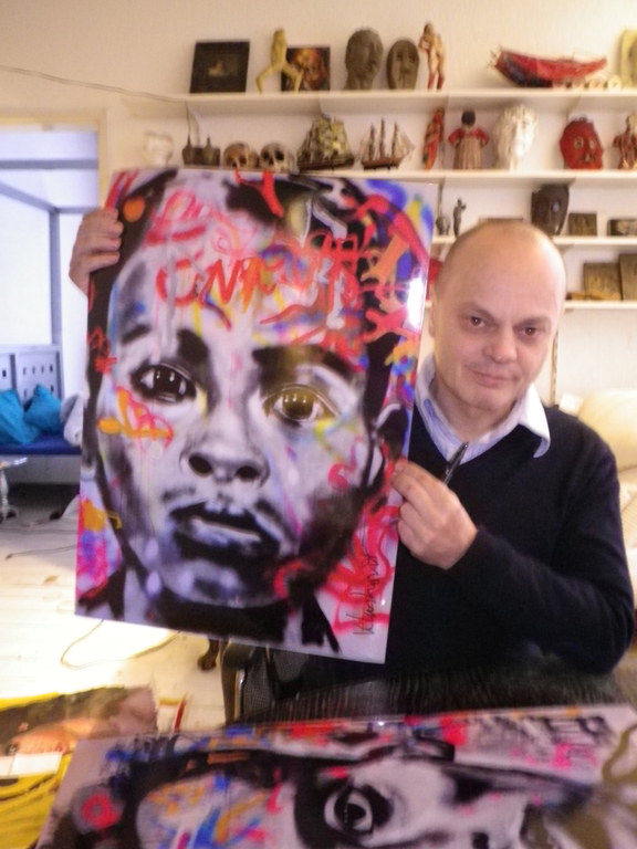 Peter Klashorst - Gesigneerde offsetdruk - S21 expositie kopen? Bied vanaf 1!