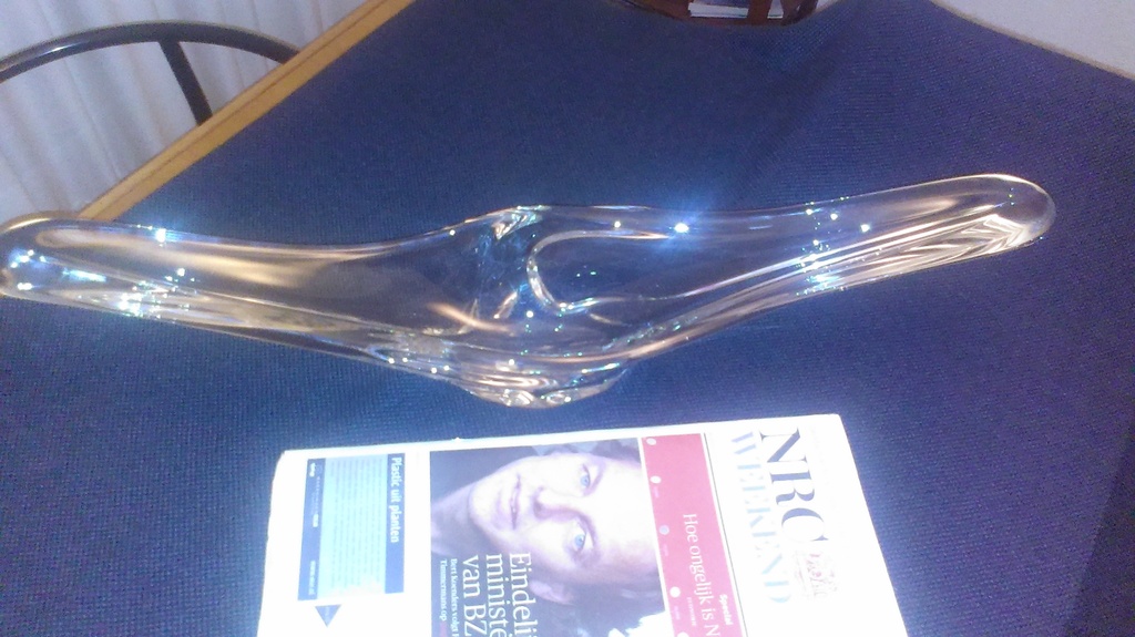 Daum France gesigneerde glazen object Fifties design 71 cm !!!!! kopen? Bied vanaf 99!