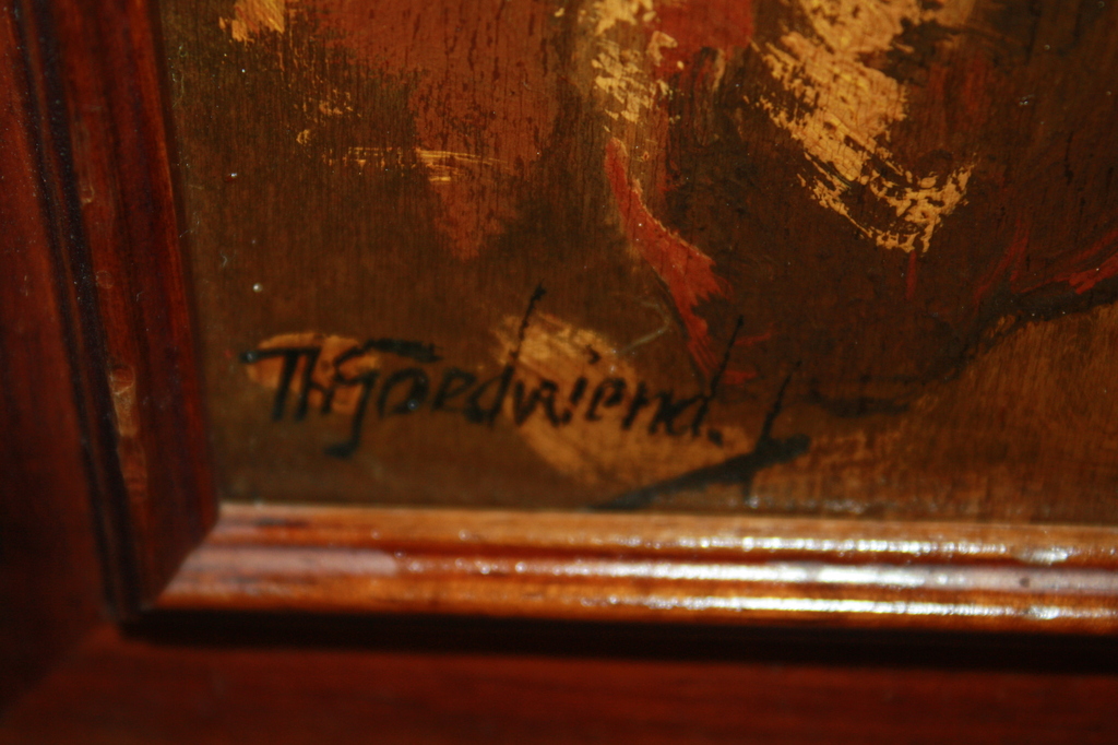 THEO GOEDVRIEND - PADDESTOELEN EN BLAUWE HAGEDIS kopen? Bied vanaf 139!