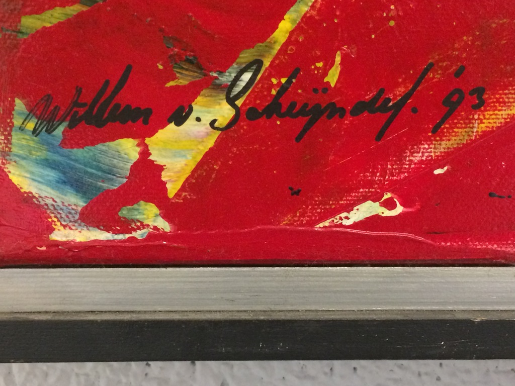 Schilderij Willem van Scheijndel. kopen? Bied vanaf 800!