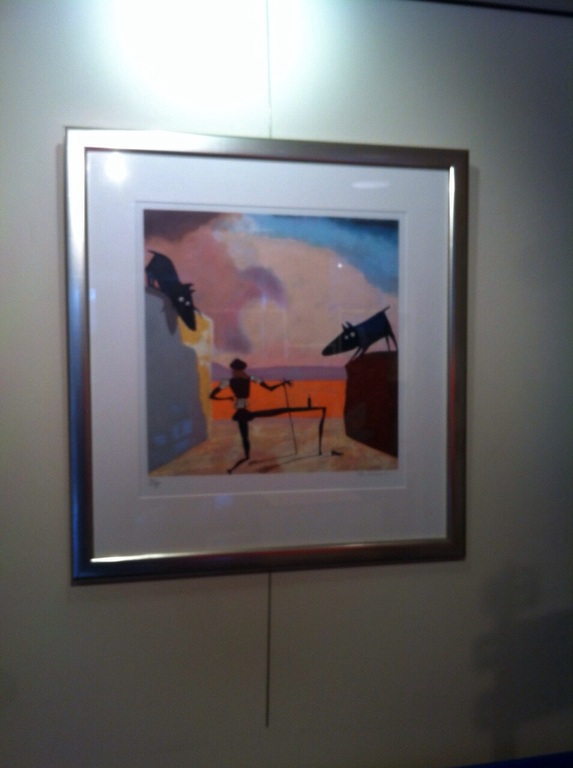 Peter Bastiaanssen, zeefdruk verkocht voor € 35!