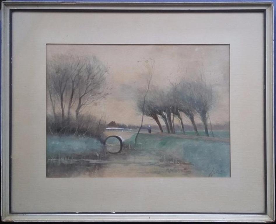 J.H. Doeleman (1848-1913) - Aquarel - gesigneerd kopen? Bied vanaf 75!