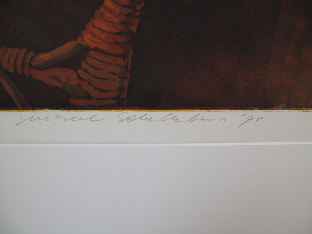 Marcel Schellekens, Zonder titel'98, ets 9/65 kopen? Bied vanaf 125!
