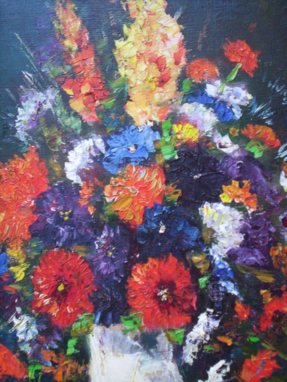 Jan van Vlaardingen (1913-1980).Stilleven. kopen? Bied vanaf 75!