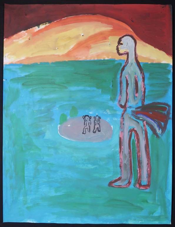 Ruven Levav: Gouache, Fabelfiguur en beertjes kopen? Bied vanaf 1!