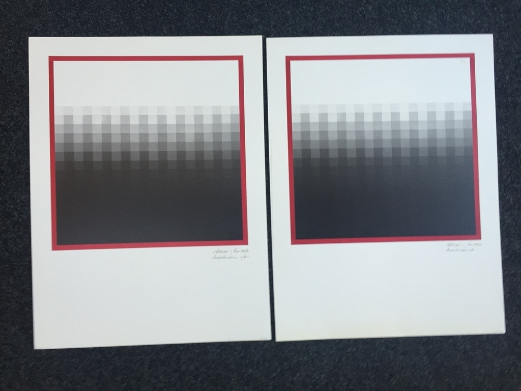 2 Originele zeefdrukken/ litho s van HUGO DEMARCO, gesigneerd. kopen? Bied vanaf 1!