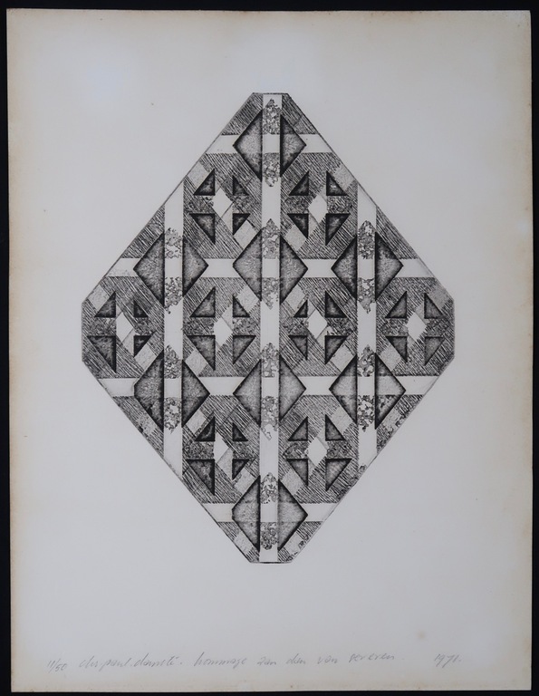 Christiaan Paul Damste: Ets, Hommage aan Dan van Severen kopen? Bied vanaf 1!