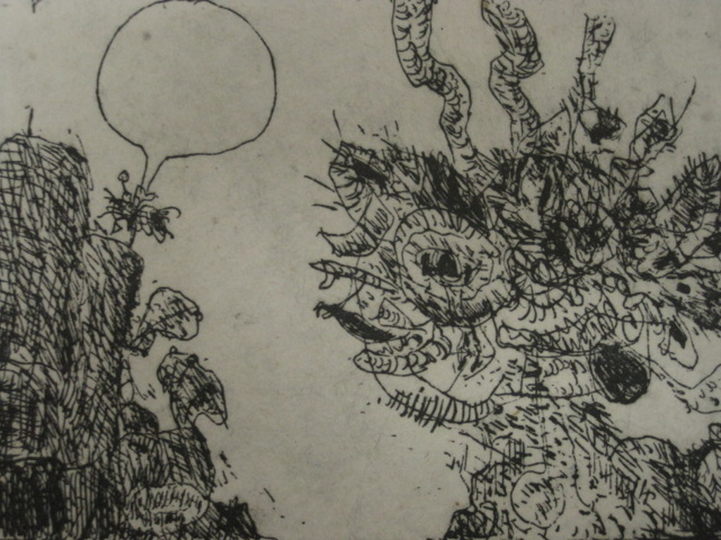 Frank Lodeizen unieke handdruk "fabeltjes" potloodgesigneerd "for Sammy" 1963 kopen? Bied vanaf 1!