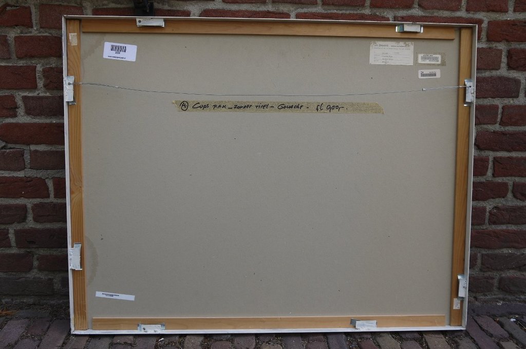 Pierre Cops (1960) - Gouache - Zonder titel kopen? Bied vanaf 1!