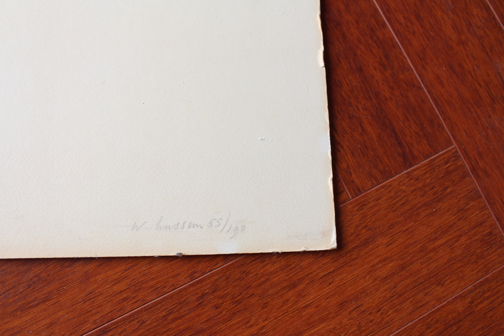 Litho Willem Hussem  kopen? Bied vanaf 20!