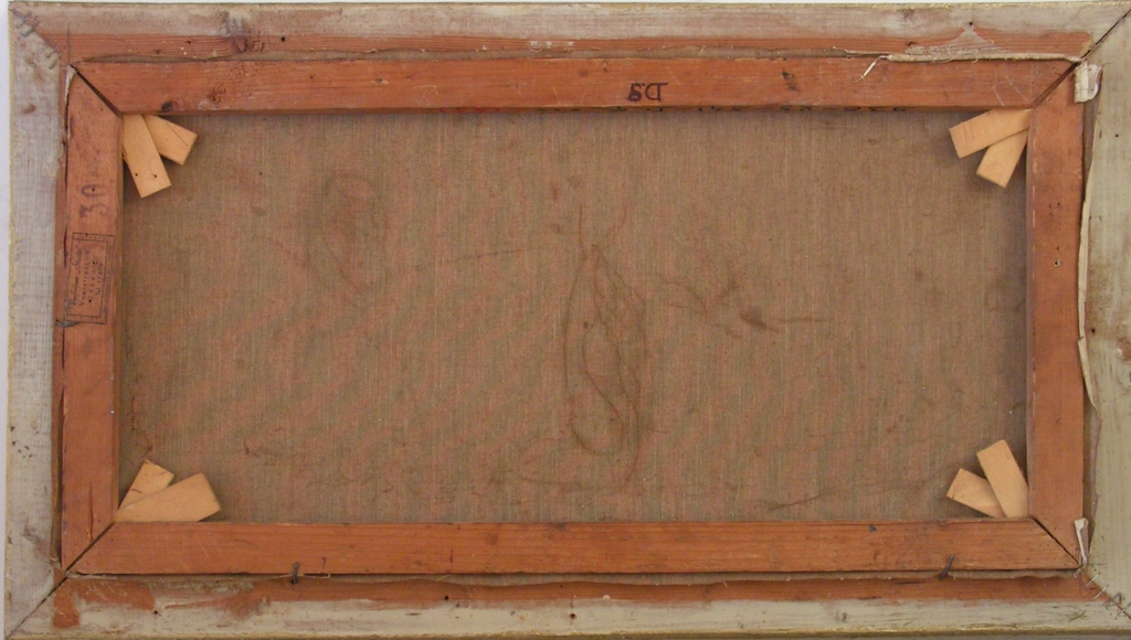 Onbekende kunstenaar - olieverf op doek - mogelijk haven van Sneek? kopen? Bied vanaf 90!