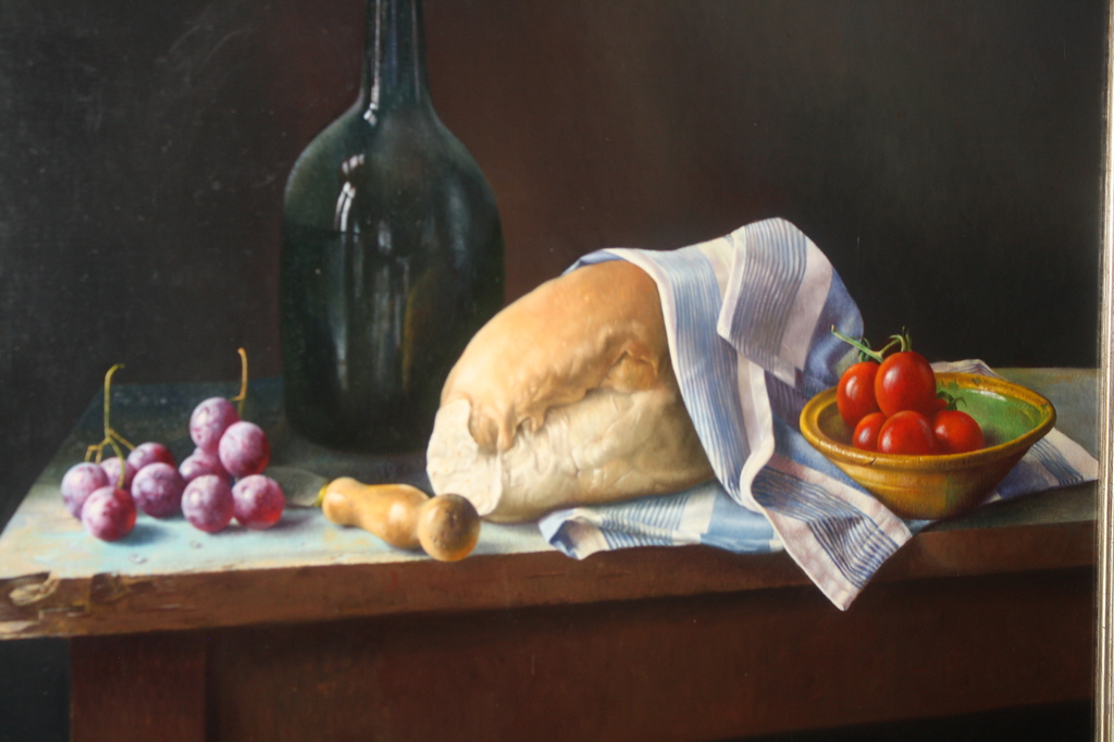 Prachtig uniek stilleven van Jef Diels  80 x 80 cm kopen? Bied vanaf 4000!