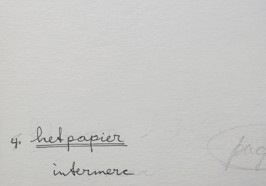 Paul Hulshof - inkttekening: het papier - 1973 kopen? Bied vanaf 10!
