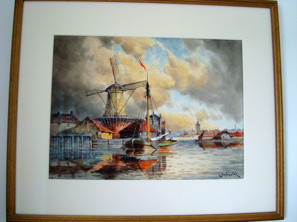 Hermanus jr. Koekkoek (L. Van Staaten). 1836-1909, aquarel, gezicht op Haarlem kopen? Bied vanaf 395!