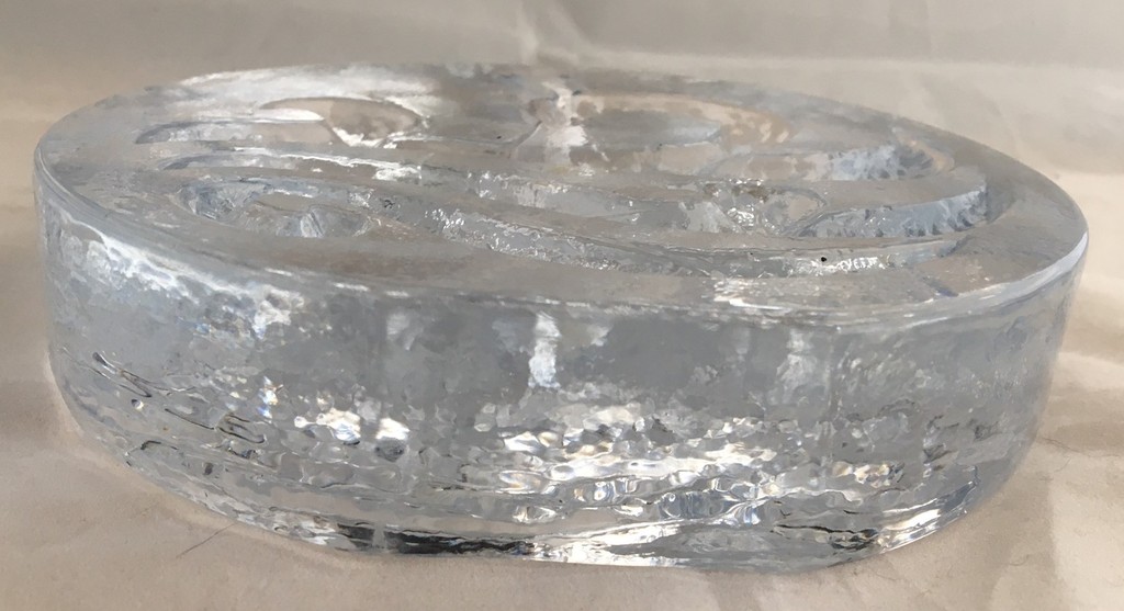 Walther glas - vintage  ovale solifleur kandelaar kopen? Bied vanaf 15!