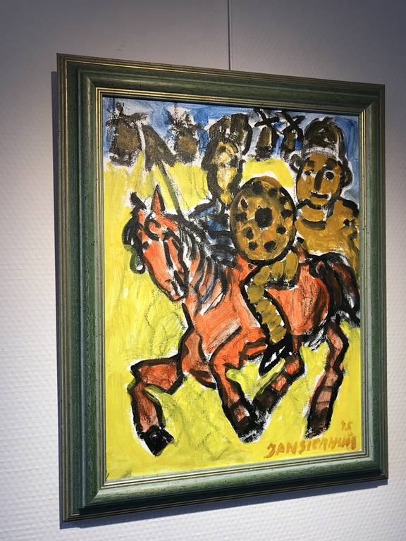 Jan Sierhuis Acryl op doek-nieuw ingelijst-gesigneerd DON kopen? Bied vanaf 175!