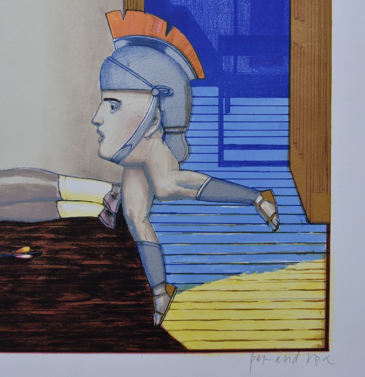 Pat Andrea # TWEE FIGUREN # ca. 1990, epreuve d'artiste /gesigneerd, nm++ kopen? Bied vanaf 150!