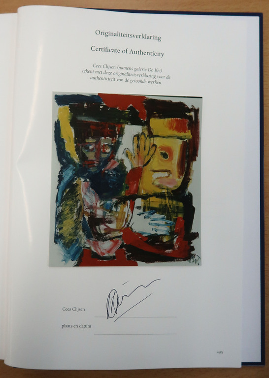 Martin van Wordragen: Olieverf op doek, Trein-conflikt - Ingelijst (Groot) kopen? Bied vanaf 750!