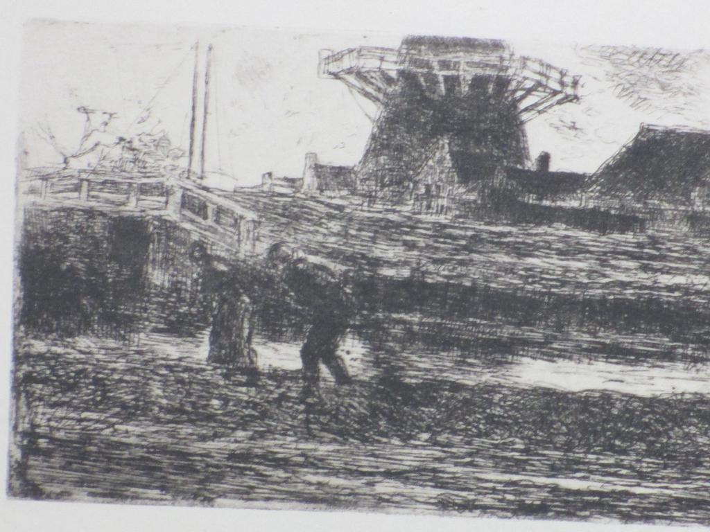 Jacob Maris, Aan de trekvaart, Ets kopen? Bied vanaf 40!