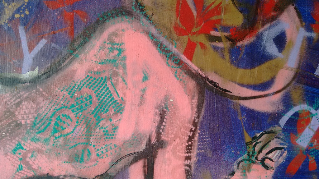 Espen Greger Hagen schilderij, Lady: 195 X 45 cm zeer groot formaat kopen? Bied vanaf 300!