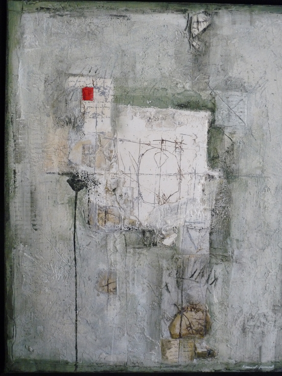 BERNARD REMUSAT (1953) ORIGINEEL WERK OP DOEK verkocht voor € 430!