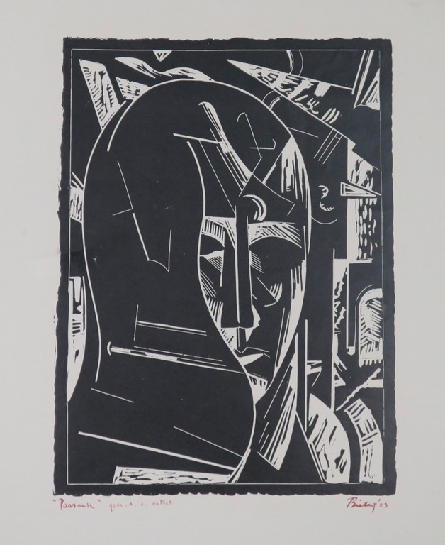 Herman Bieling: Zinkografie, Passante verkocht voor € 40!