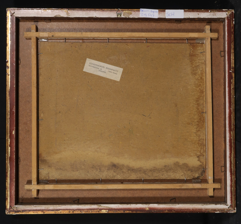 Bram Bogart: Olieverf op board, Z.T. - Ingelijst kopen? Bied vanaf 1000!