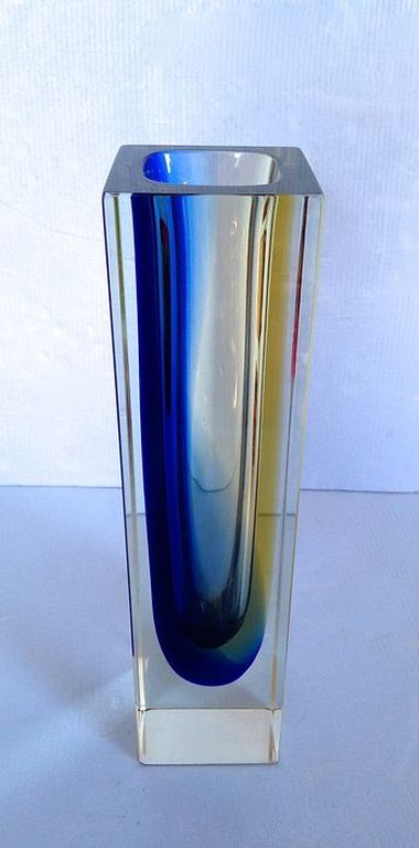 Murano glas - Grote Sommerso blokvaas -Tweede helft 20e eeuw, Italië kopen? Bied vanaf 39!