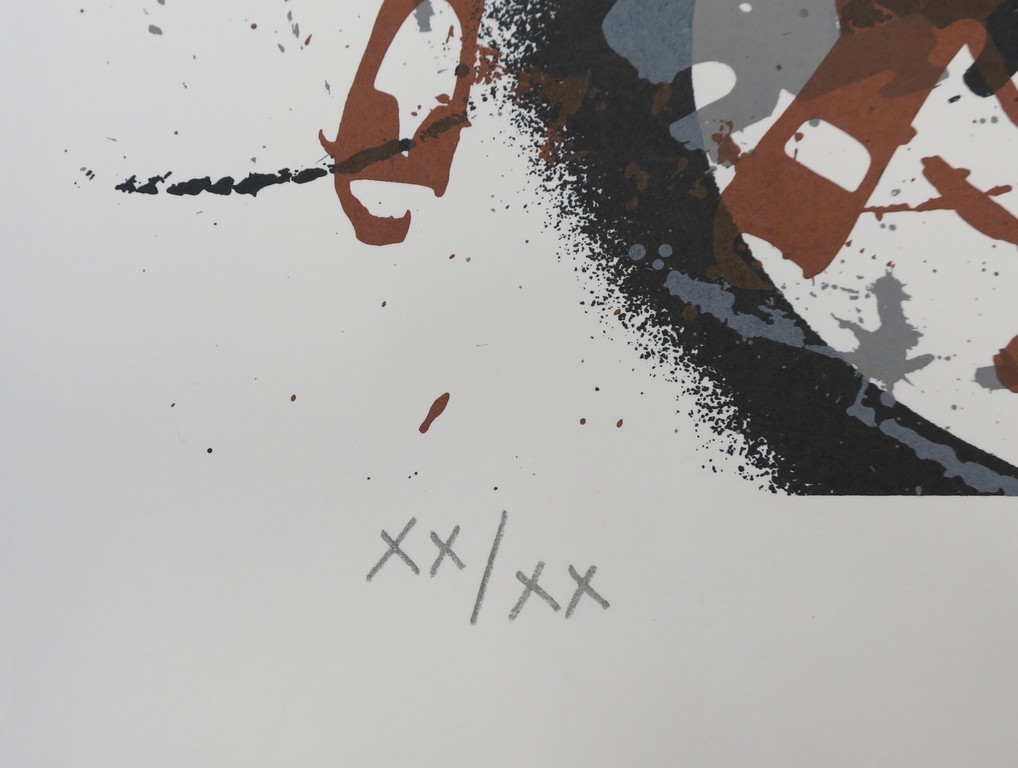 Arman: Zeefdruk, Trio a cordes II (groot) kopen? Bied vanaf 180!