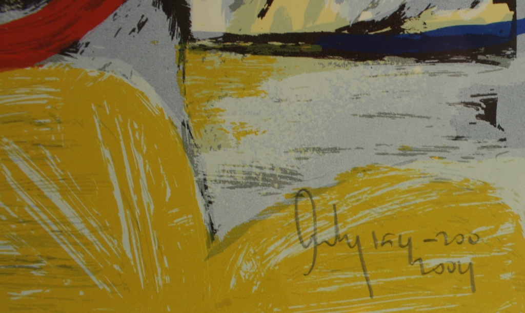 Arty Grimm - Arty Grimm, zeefdruk (INGELIJST) kopen? Bied vanaf 79!