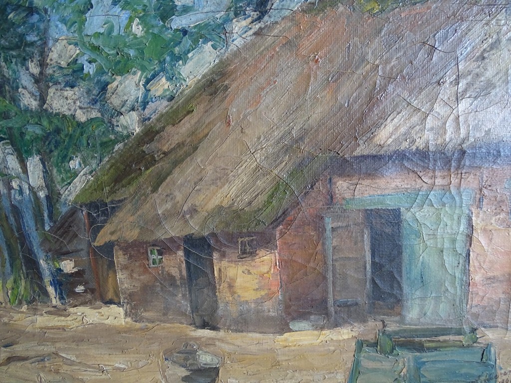 Onduidelijk, olieverf op doek, zonder titel kopen? Bied vanaf 1!