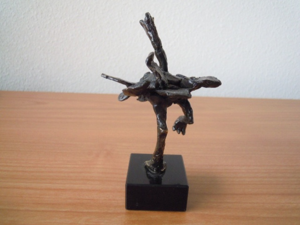 Massief bronzen beeldje van  kopen? Bied vanaf 45!