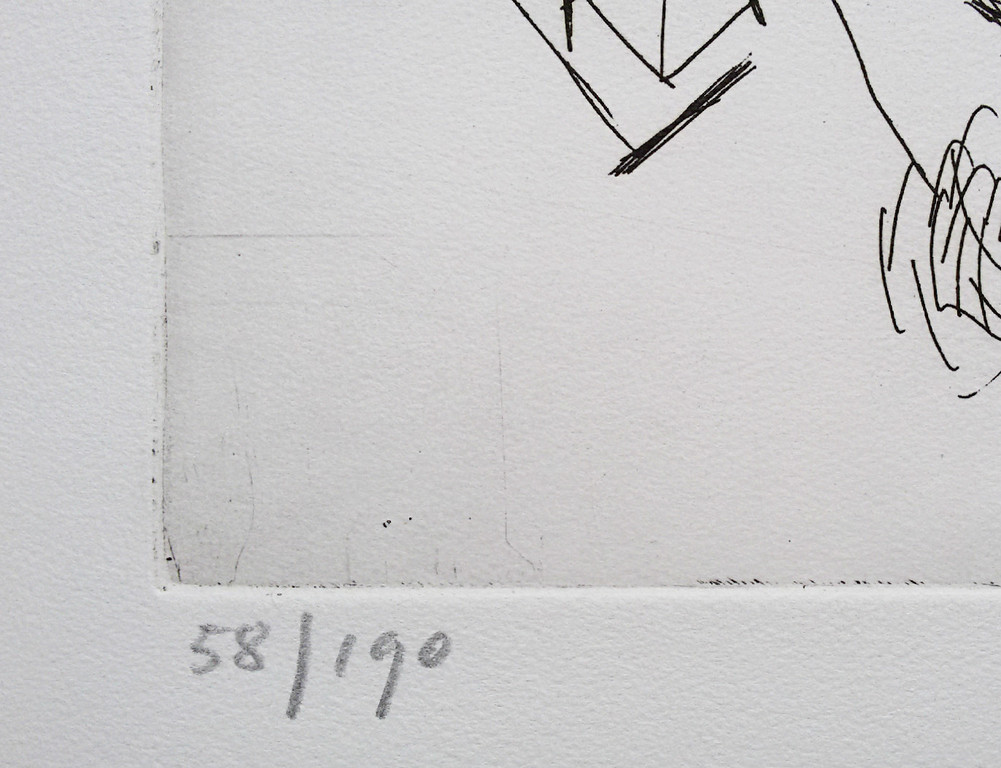 Lucebert - Lof der Vetzucht, ets kopen? Bied vanaf 195!