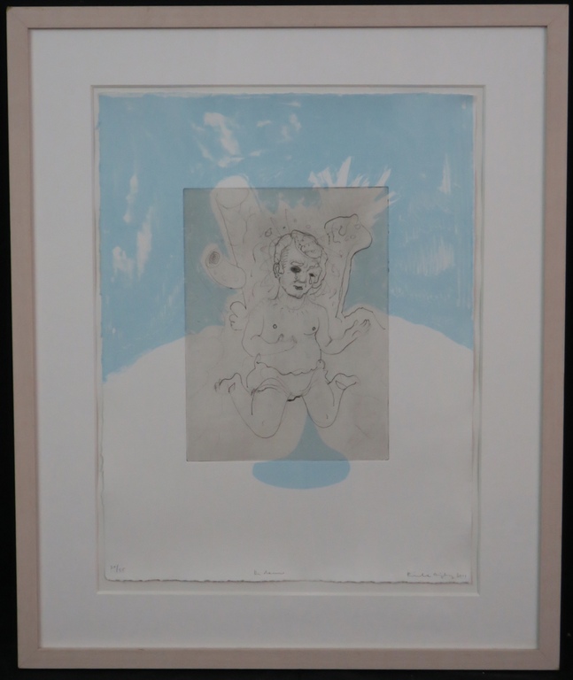 Rinke Nijburg: Ets en Litho, De Dauw - Ingelijst kopen? Bied vanaf 20!