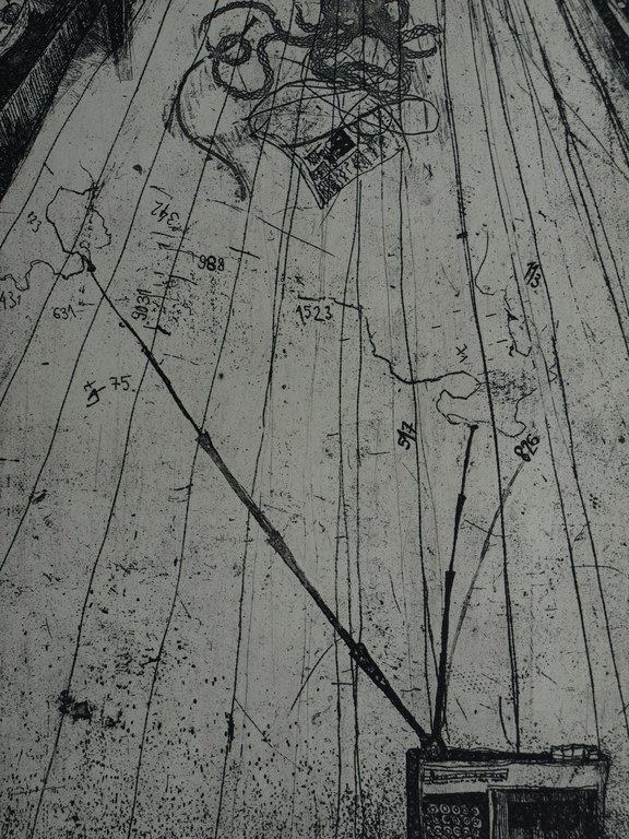 Onbekende kunstenaar : Ets – Titel: 1237 – 2003/2004 – 49 x 20 cm      kopen? Bied vanaf 1!