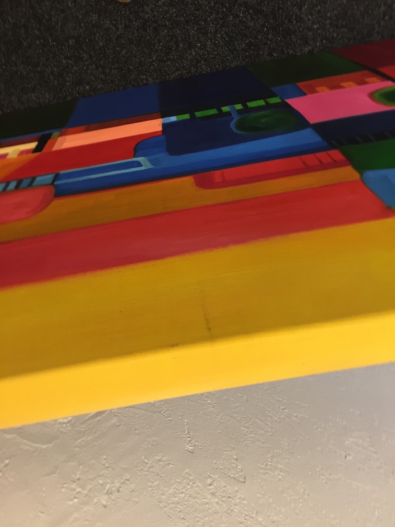 MR XU   op 3 D Doek gesigneerd. kopen? Bied vanaf 99!