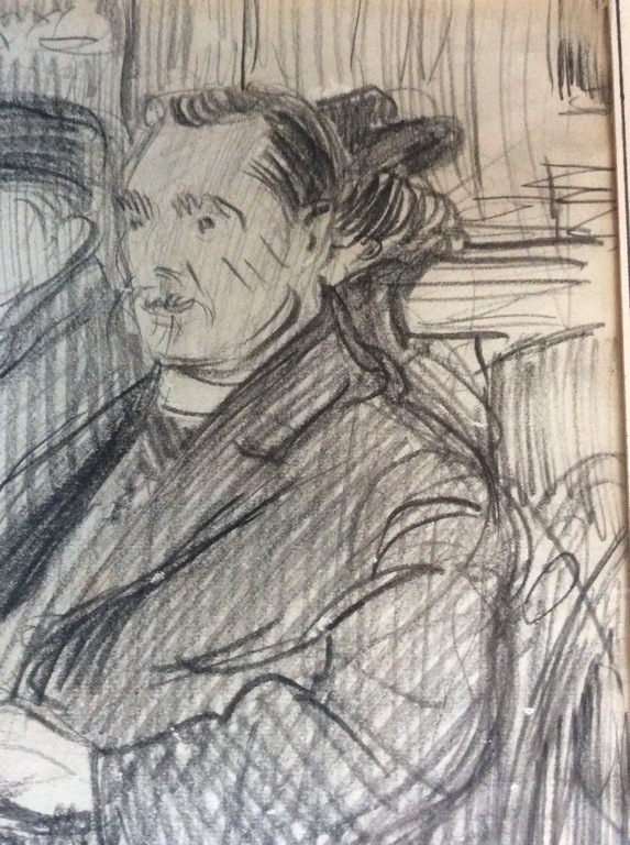 In de wachtkamer met sign. Jan Sluyters kopen? Bied vanaf 45!