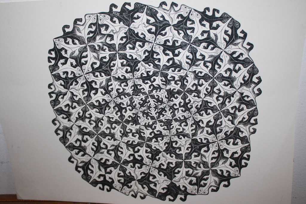 KROKODILLEN BOL van MC ESCHER uit 1956 verkocht voor € 100!