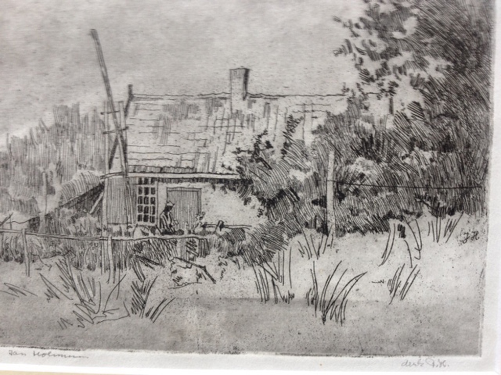 J.H. Hohmann, ets 'Biesbosch' kopen? Bied vanaf 15!