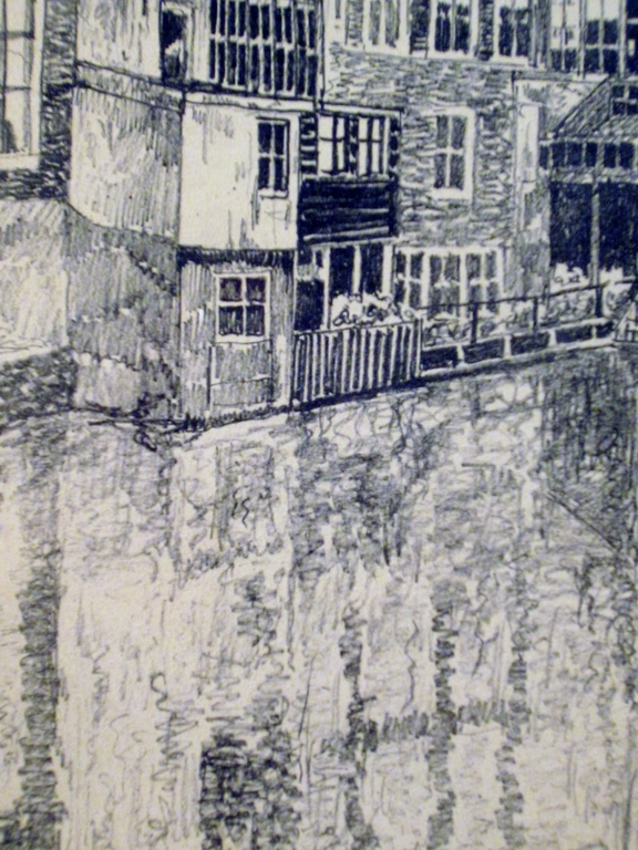 Henriette Hubregtse (1879-1959) - litho 't Kolkje te Amsterdam kopen? Bied vanaf 30!
