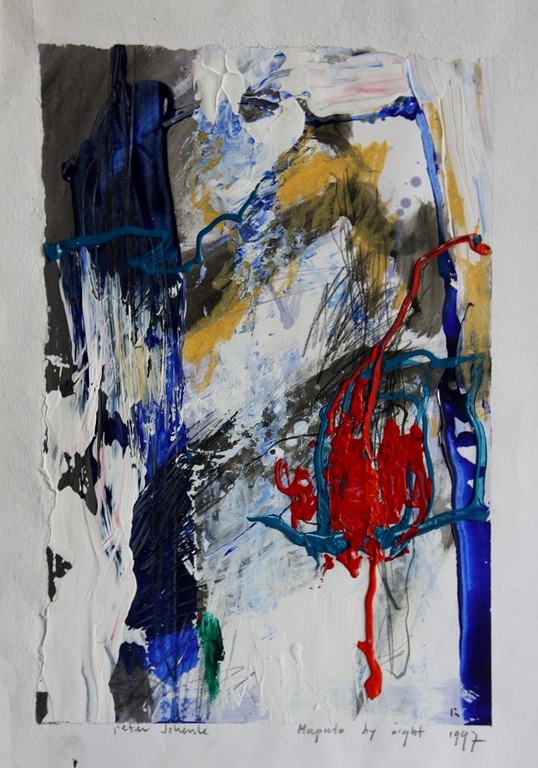 Peter Schenk, Maputo by night (1997) verkocht voor € 110!
