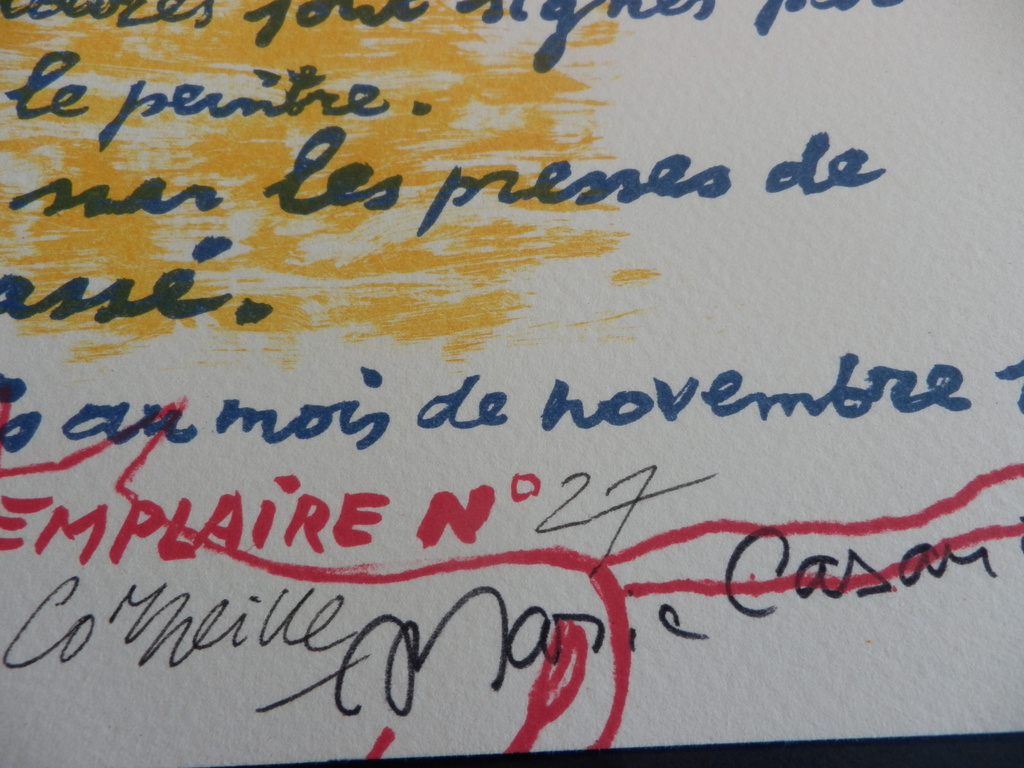 CORNEILLE Litho  EDITIONS DE L,OREILLE COUPE kopen? Bied vanaf 90!
