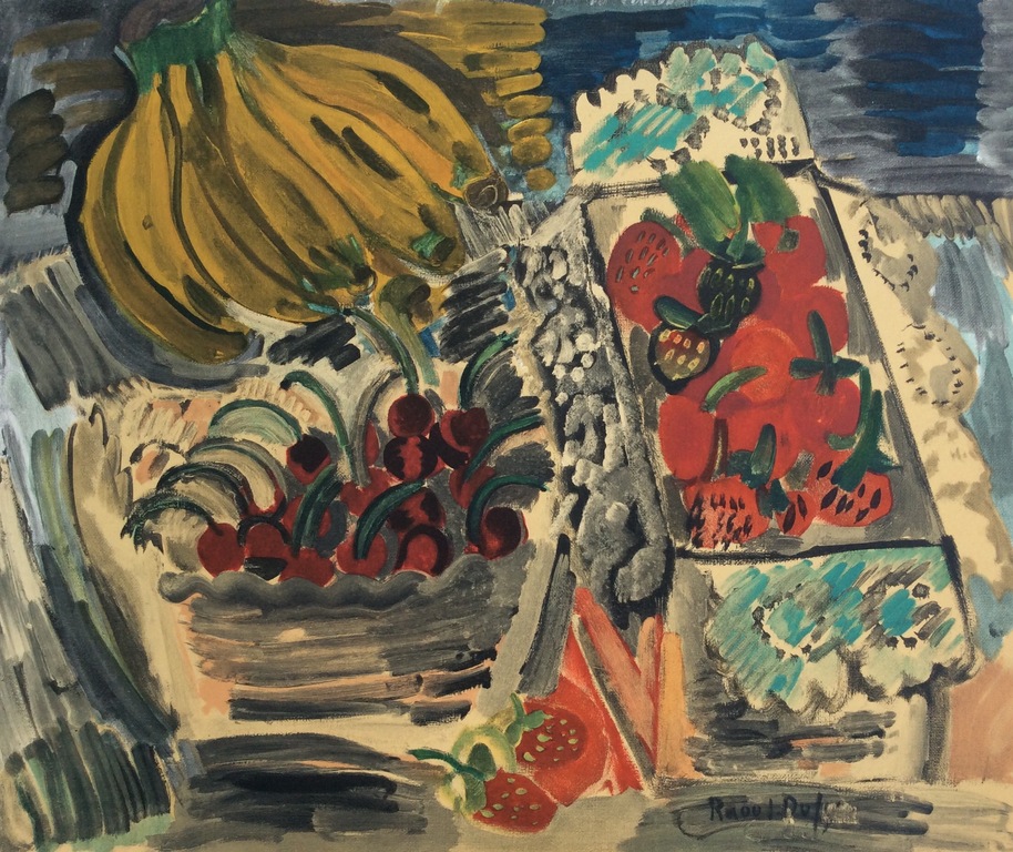 Raoul Dufy, Nature Morte au Fruits, 1973 lithografie Mourlot kopen? Bied vanaf 95!