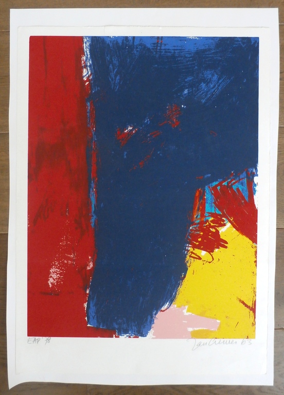 Jan Cremer - litho: Thundercloud - 1963 kopen? Bied vanaf 1!