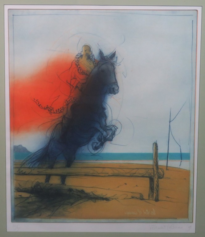 Ronald Tolman: Ets, Le Roi s' Amuse - Ingelijst kopen? Bied vanaf 80!