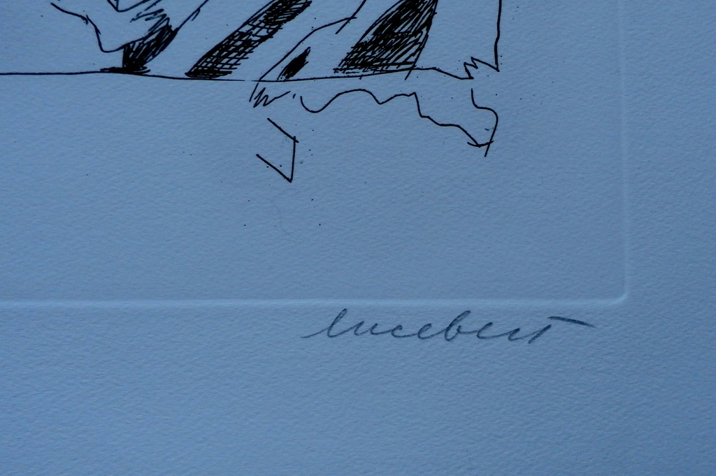 Lucebert - ets: derde gezicht - gesigneerd - 1975 kopen? Bied vanaf 250!