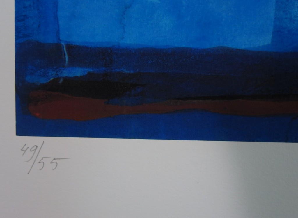 Theo Kuijpers: Litho, Z.T. blauw/rood/geel kopen? Bied vanaf 1!